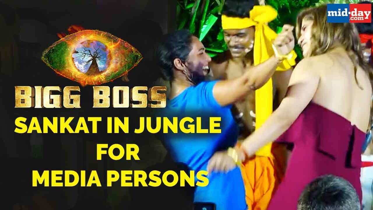 Bigg Boss 15: Sankat in Jungle for media persons as they dance on folk music
